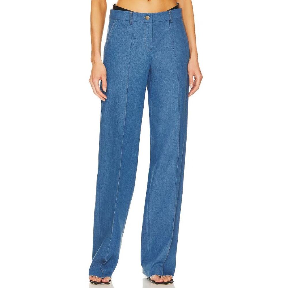 NWT!‎ Aya Muse WOMEN Ule Pants in Denim SIZE-X-SMALL